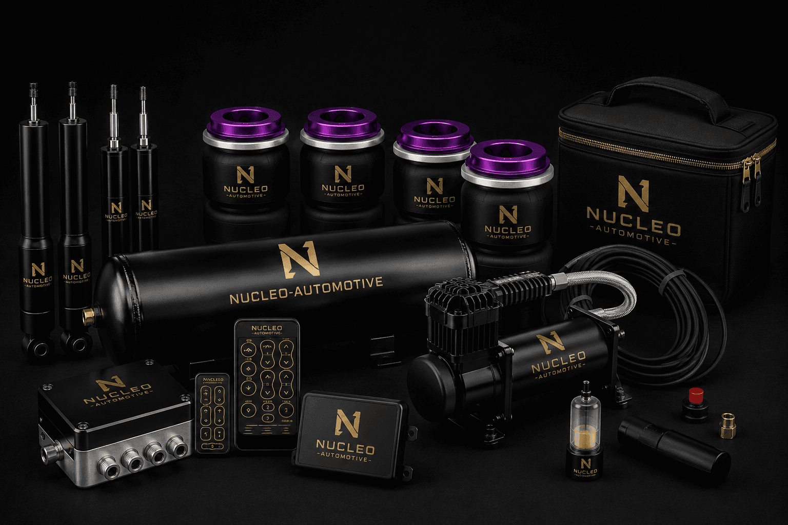 Nucleo Automotive complete air suspension kit
