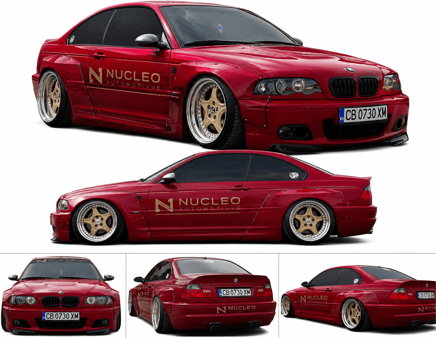 Nucleo Automotive — BMW M3 full build render