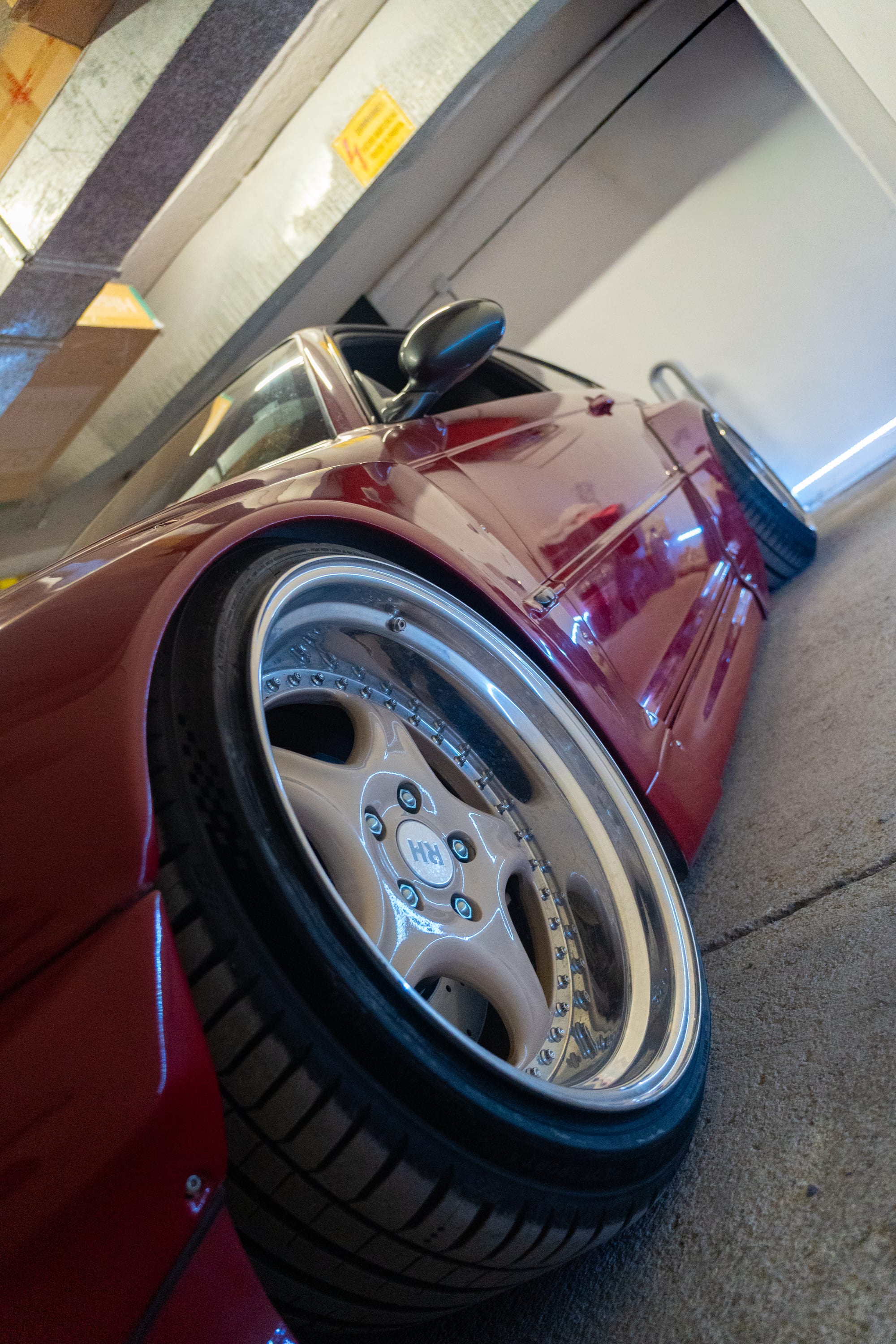 Nucleo Automotive — air suspension stance
